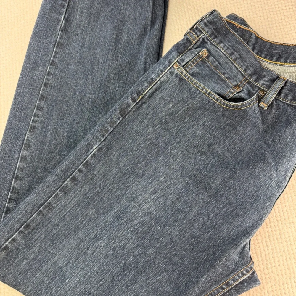 Levis 559 Relaxed Straight Jeans Mens 36x34 Dark Wash Denim Blue 100% Cotton